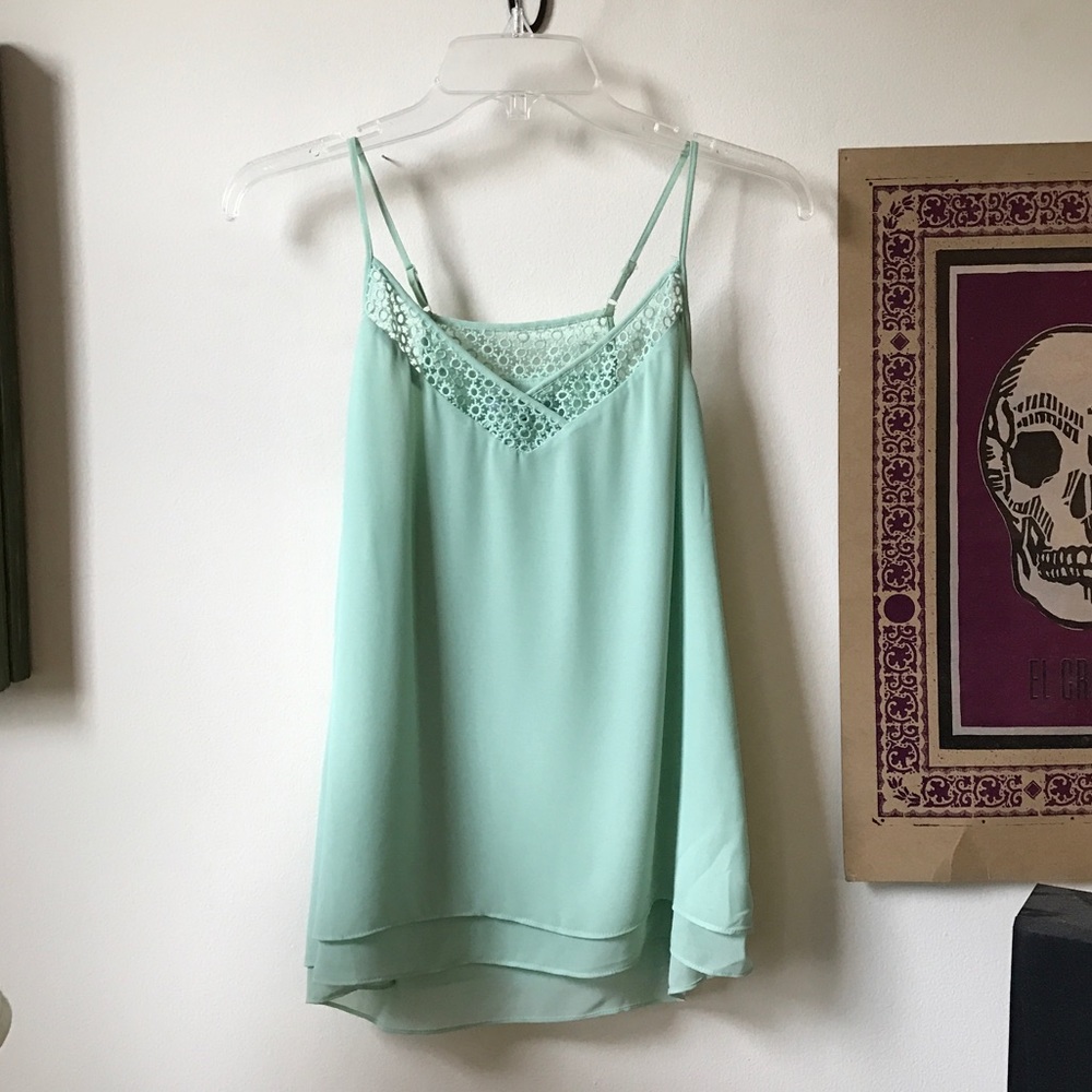 Naked Zebra Seafoam Top