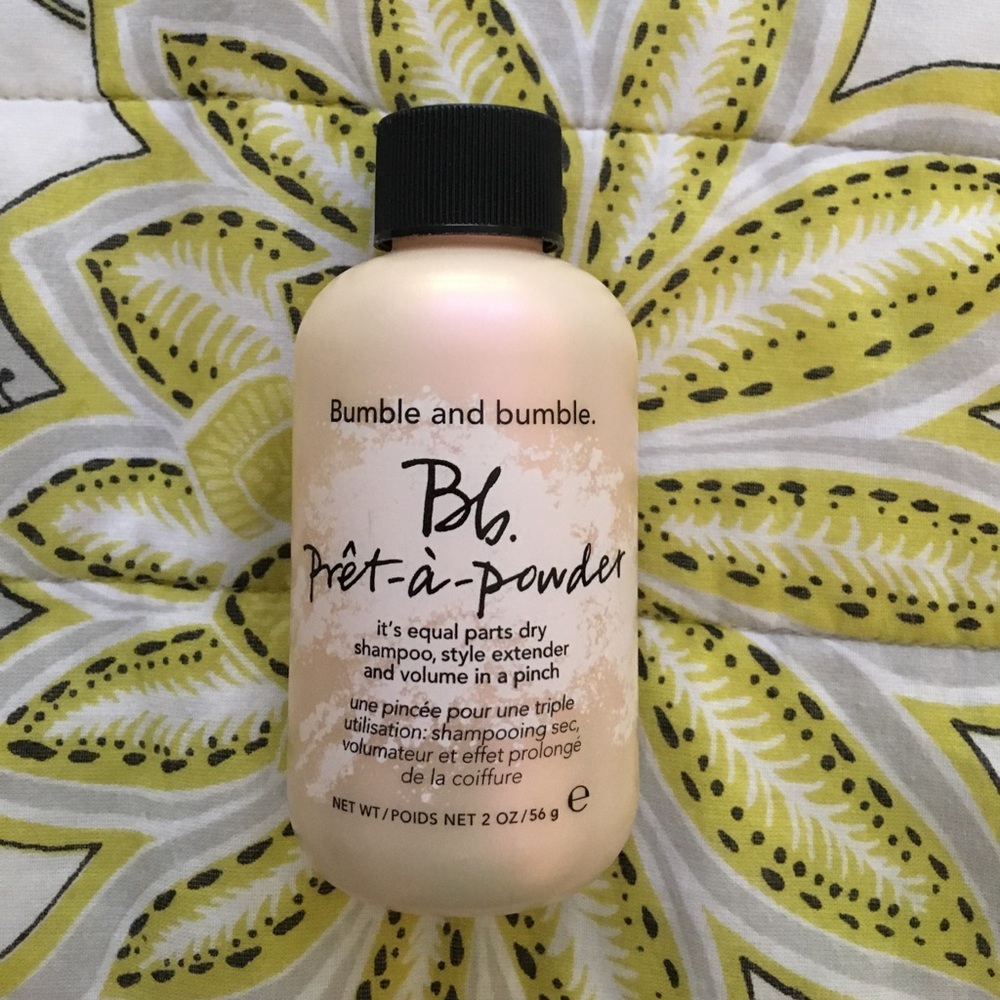 Dry shampoo/volumizer