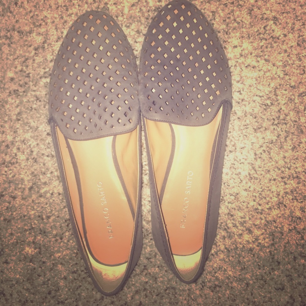 Blue flats