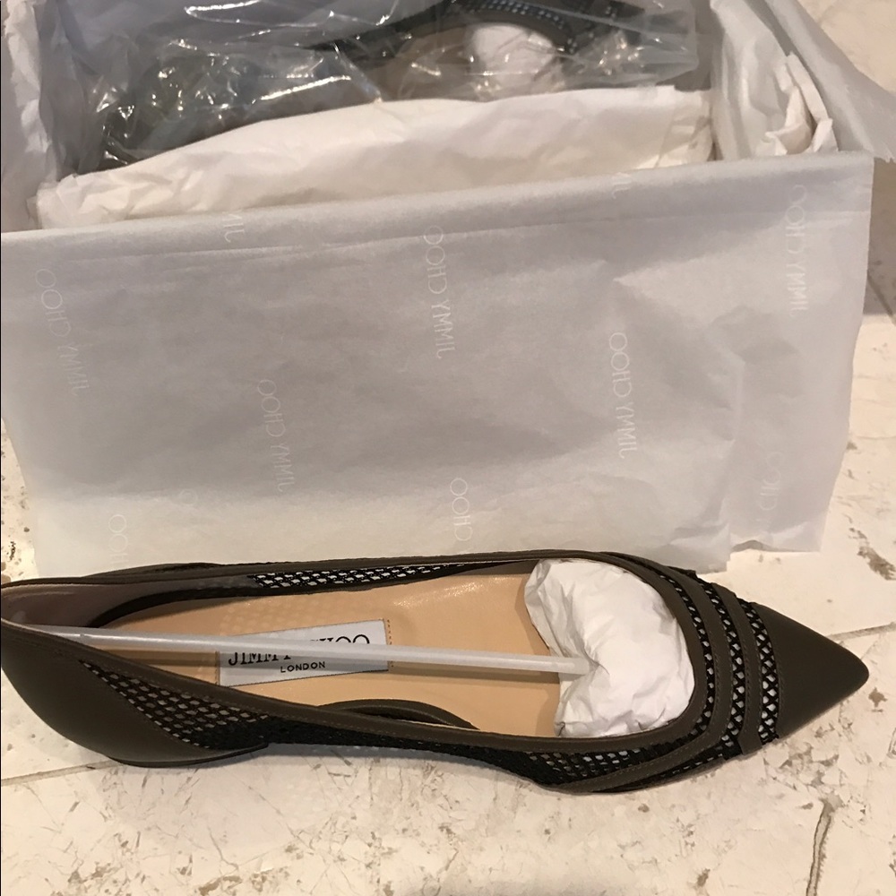 Brand New Jimmy Choo Hettie Flats! Size 38