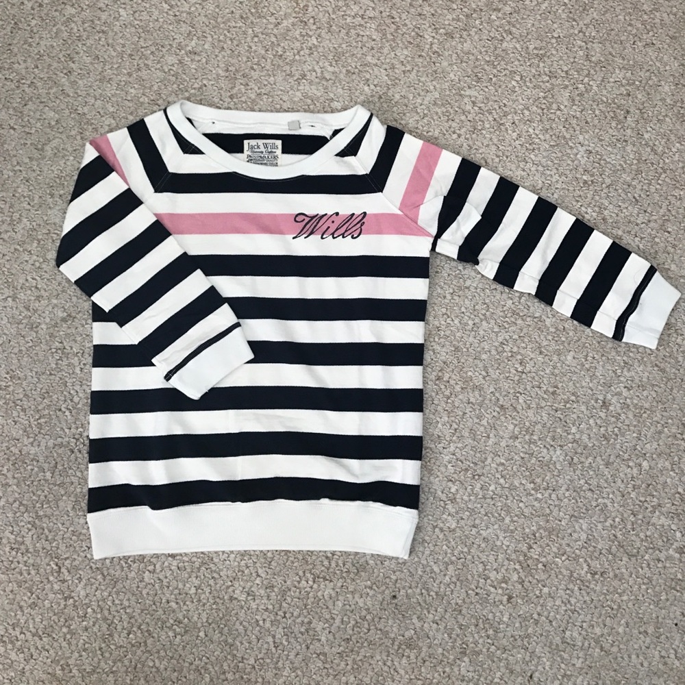 Jack Wills brand lightweight crewneck sweatshirt!