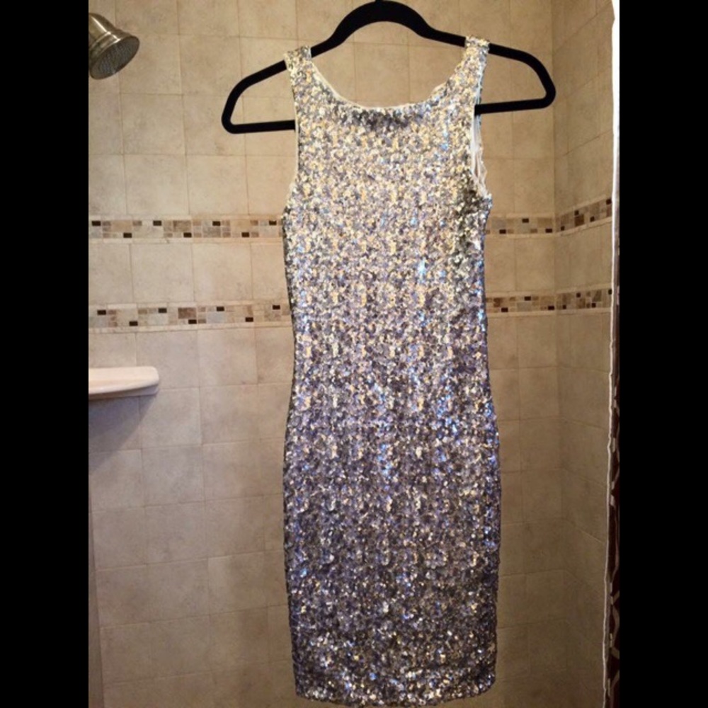 Zara sequin dress XS