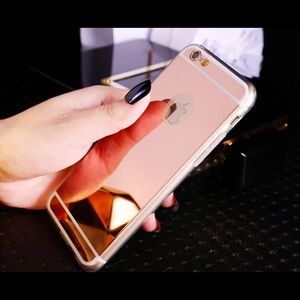 iPhone 7/7Plus Rose Gold Mirror Case