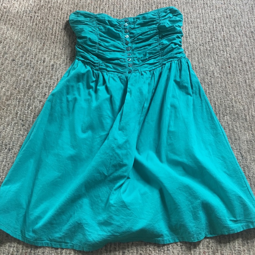 Teal dress