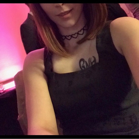 Black heart Chocker - Picture 6 of 6