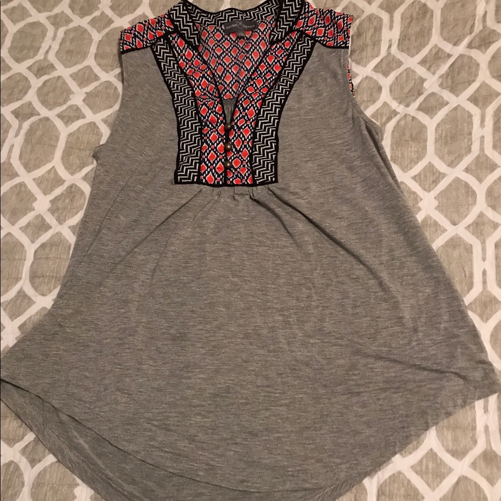 Market & spruce Nolen printed tank Stitch Fix