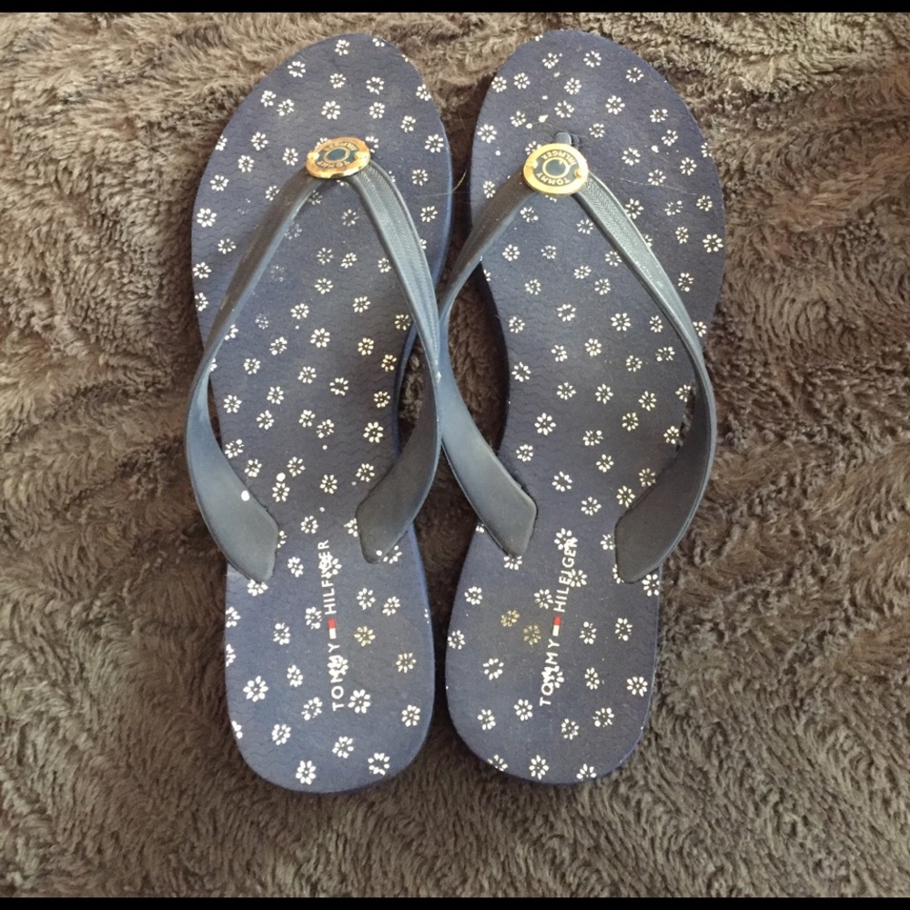 Tommy Hilfiger flip flops