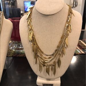 Stella & Dot Garland Fringe Necklace