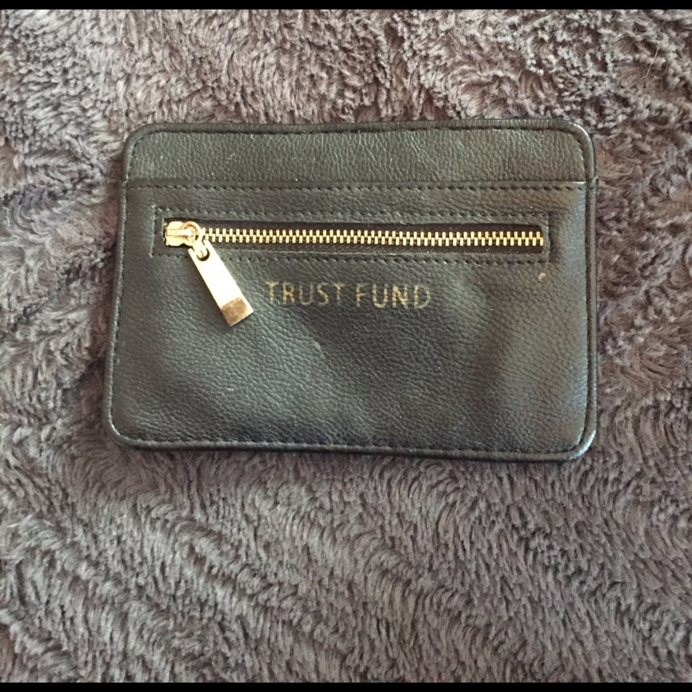 Trust fund card holder