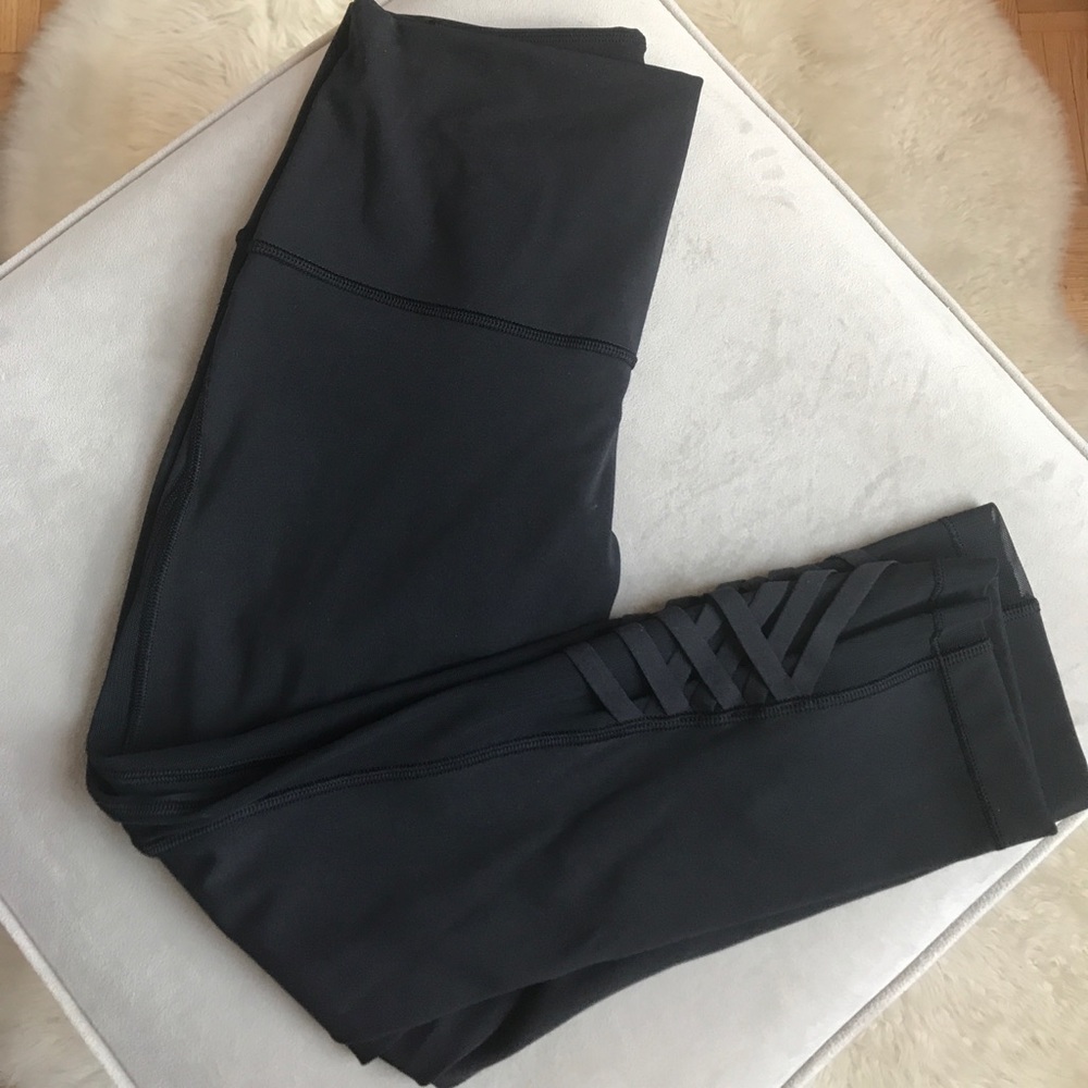 Lululemon black 7/8 pant