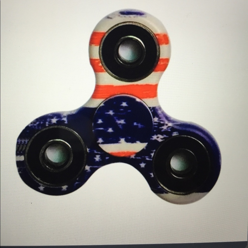 American Flag Hand Spinner/New