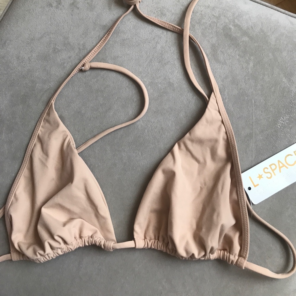 NWT L SPACE Bikini Top