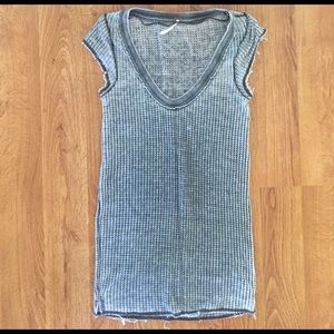 Free People gray t-shirt