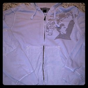 Trendy long-sleeve hoodie sweater