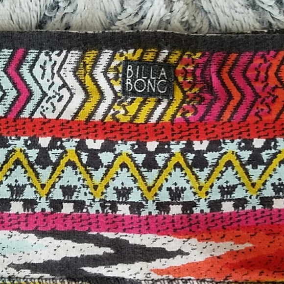 Billabong Print Bodycon Mini Size Large - Picture 2 of 4