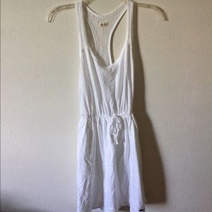 White hollister dress