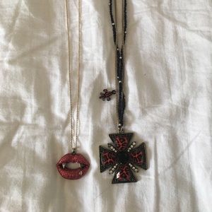 Betsey Johnson Necklace Bundle