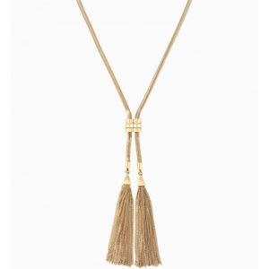 Stella & Dot Jacqueline Tassel Lariat