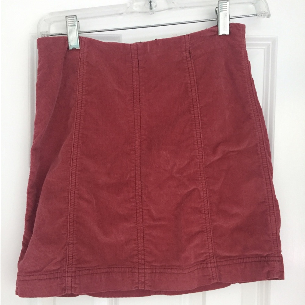 Free People Femme Corduroy Skirt