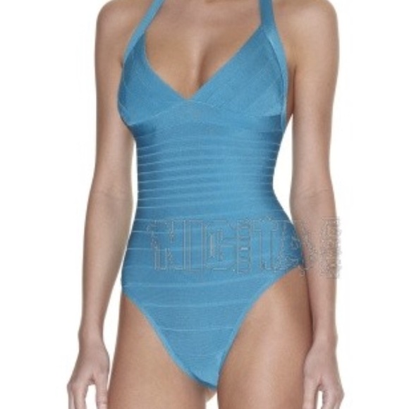 Herve Leger Other - Sexy Herve Leger Body/Swimsuit NWT Sz M