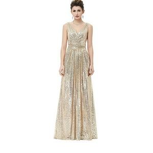 Prom Banquet Evening Long Dress Gown