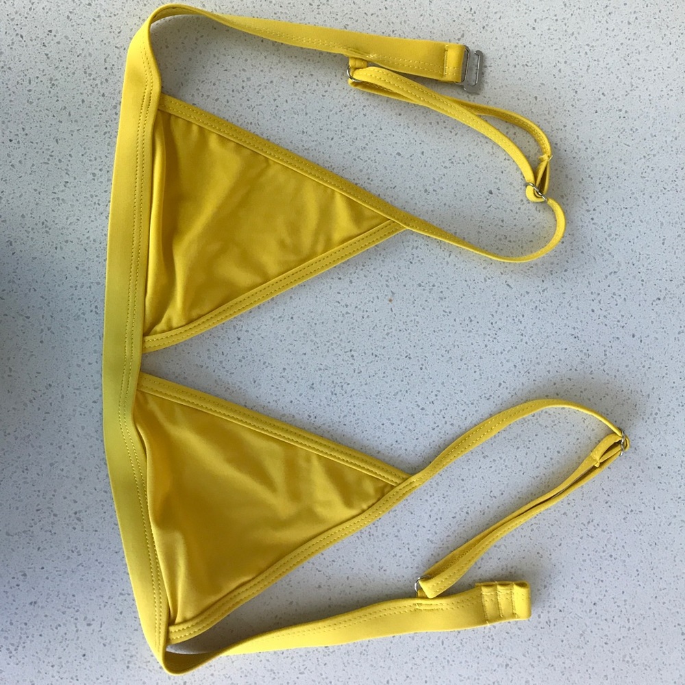 Yellow bikini