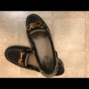 Sperry leather deck shoes