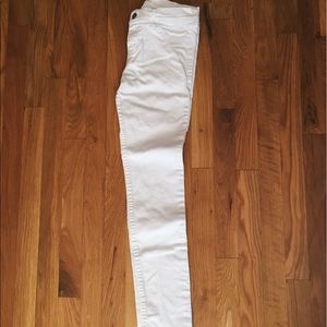 Kids White Skinny Denim
