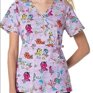Women's Tokidoki Koi Scrub NWOT. Size S