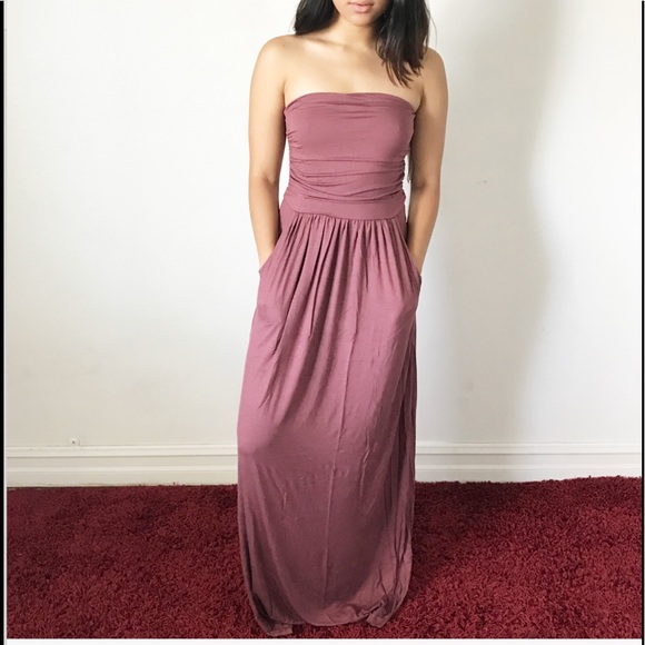 Tube Top Maxi Dress - Picture 2 of 3