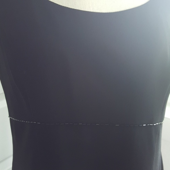 AFTER DARK BLACK COCKTAIL DRESS SZ 10 - Picture 2 of 8