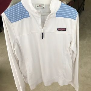 worn one time vineyard vines 1/4 zip!!