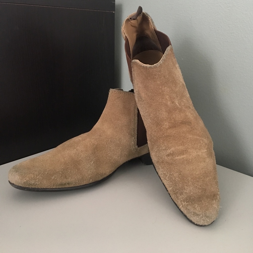 ASOS Leather Suede Men's Chelsea Boots