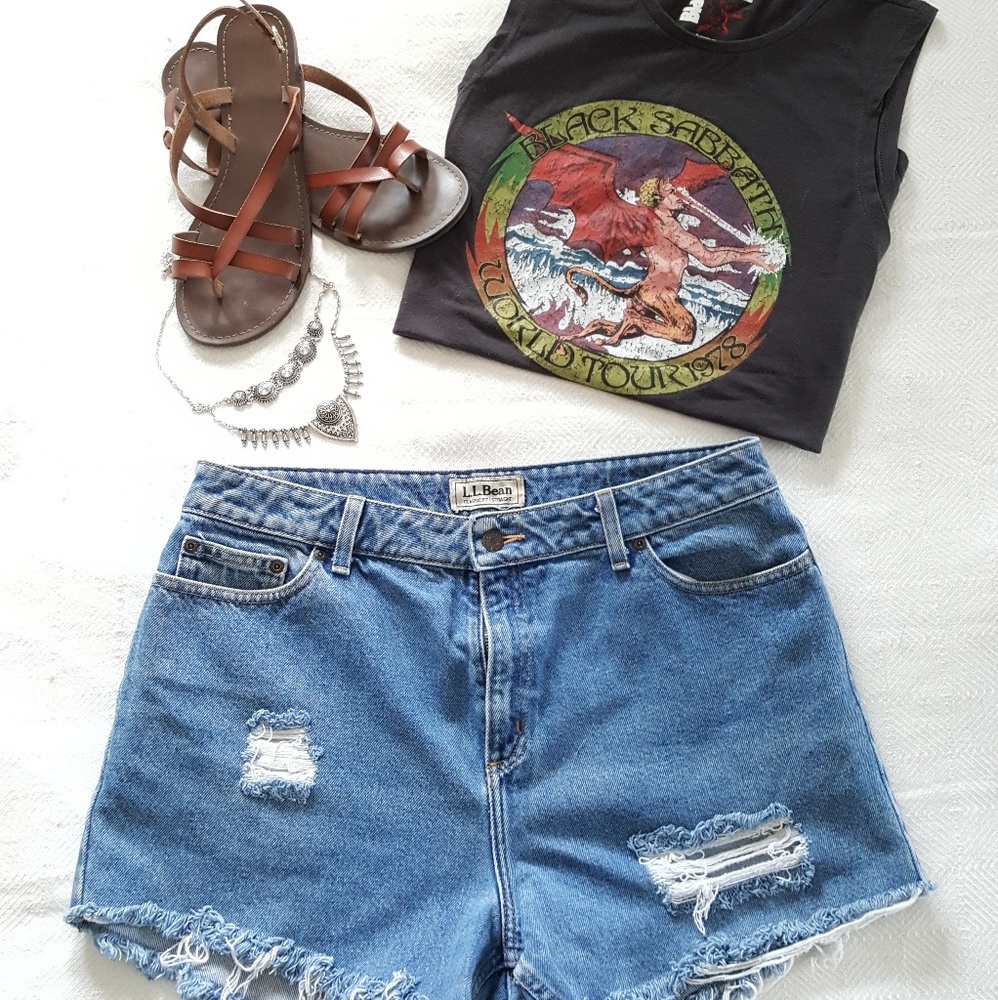 Vintage High Waisted Shorts