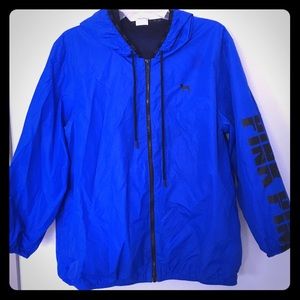 •VSPINK bright blue windbreaker•