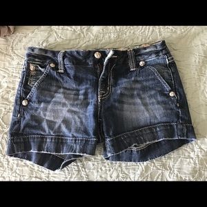 Miss me shorts size 27