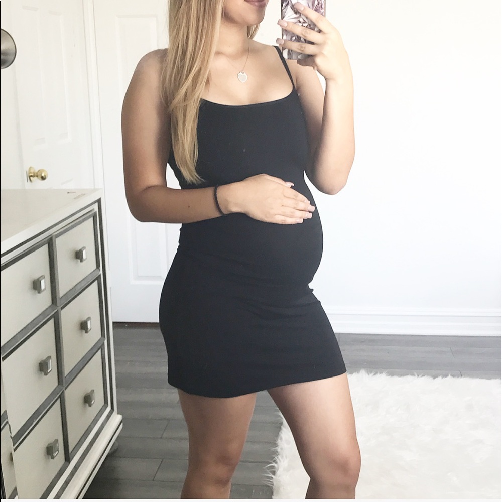 LAST ONE// Black Cami Dress - Picture 4 of 4
