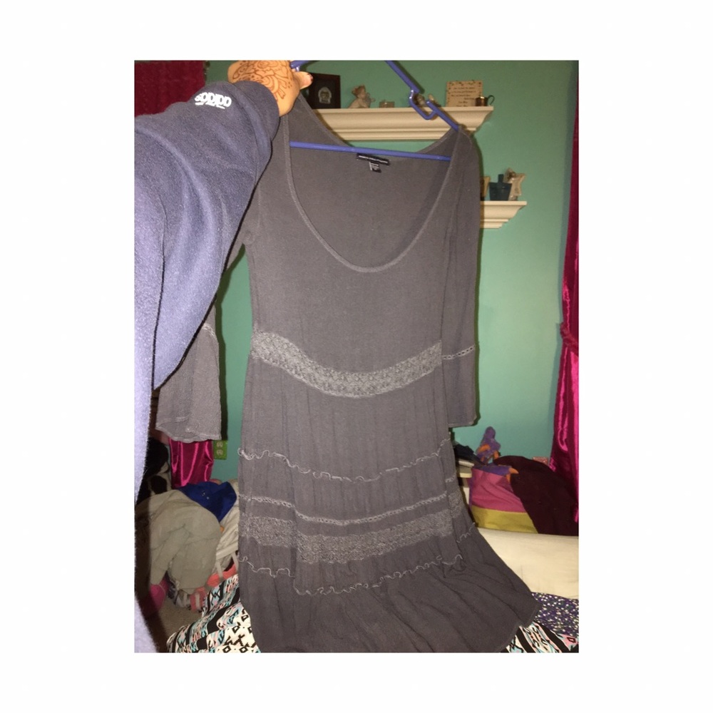Grey super cute dress