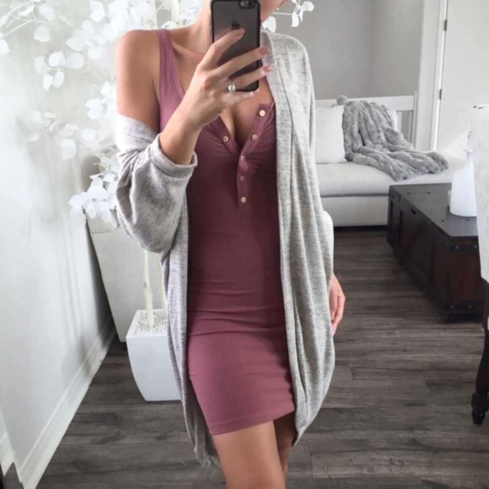 *Reserved*For Claudia*Dark blush/mauve dress M