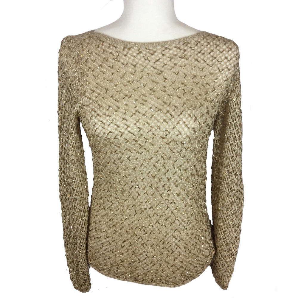 Escada Gold Sweater