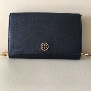 Tory Burch Robinson Chain Wallet