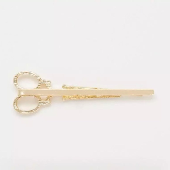 Set of 2 GOLD Scissor Hair Pins - Picture 3 of 6