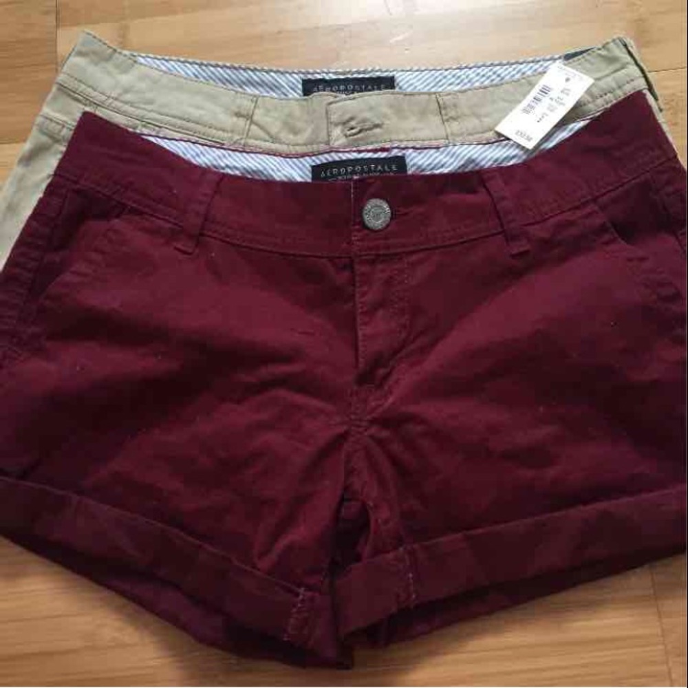 Aeropostale twill shorts bundle