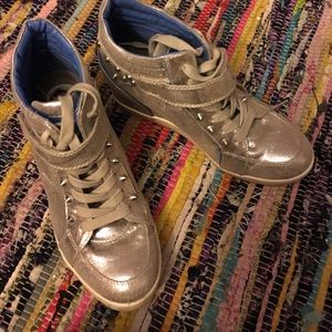 Guess gym shoe heels