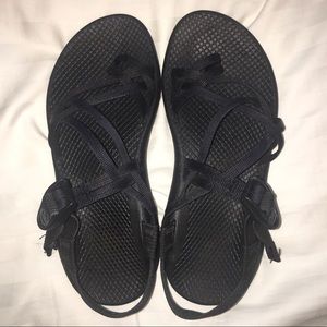 Black Double Strap Chacos