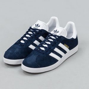 Navy Adidas Gazelle