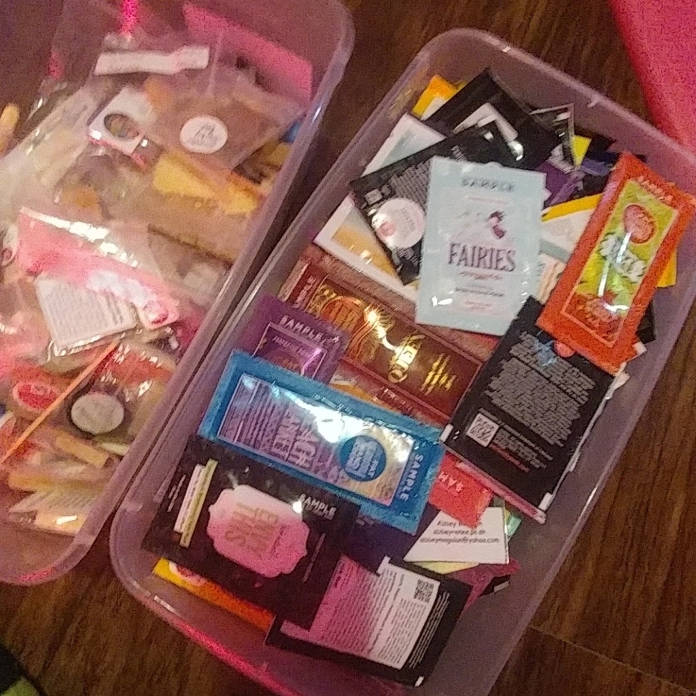 Over 200 posh samples