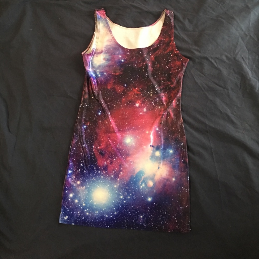 Galaxy mini dress