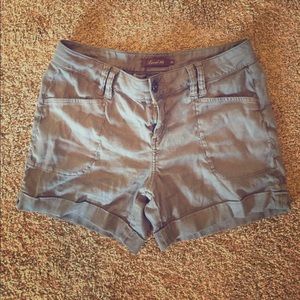 Grey Anthropologie Shorts