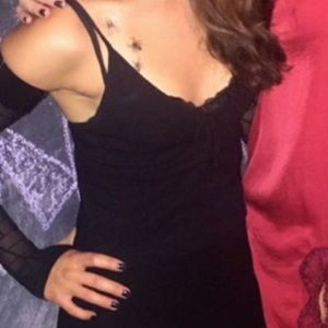 Free People cross cross tank top